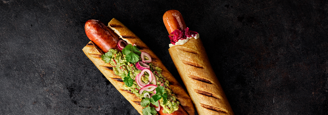 Fransk hotdog alternative serveringsmåter